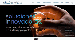 Desktop Screenshot of nova-llum.com