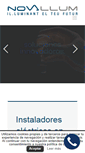 Mobile Screenshot of nova-llum.com